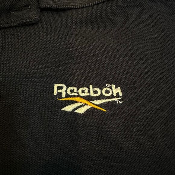 Vintage‎ Reebok 00's polo shirt. Navy Blue. Size s. - Picture 2 of 5